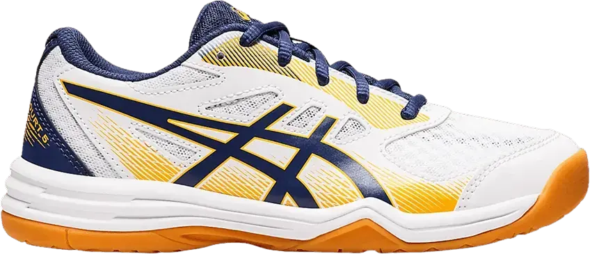  Asics Upcourt 5 GS &#039;White Deep Ocean&#039;