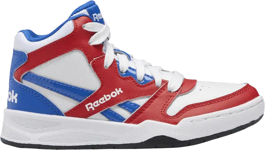  Reebok BB4500 Court Little Kid &#039;White Vector Red&#039;