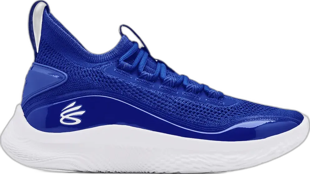  Under Armour Curry Flow 8 Royal Blue White