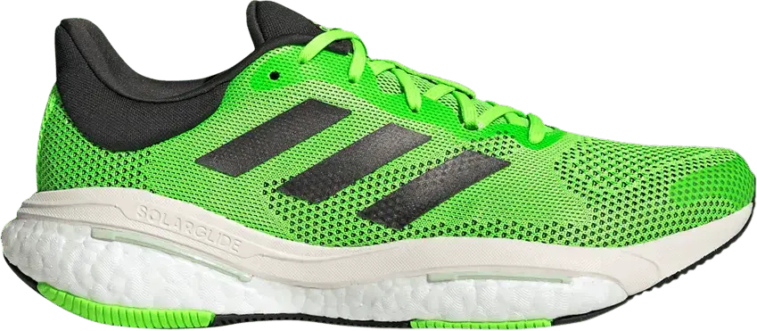  Adidas SolarGlide 5 &#039;Solar Green Black&#039;