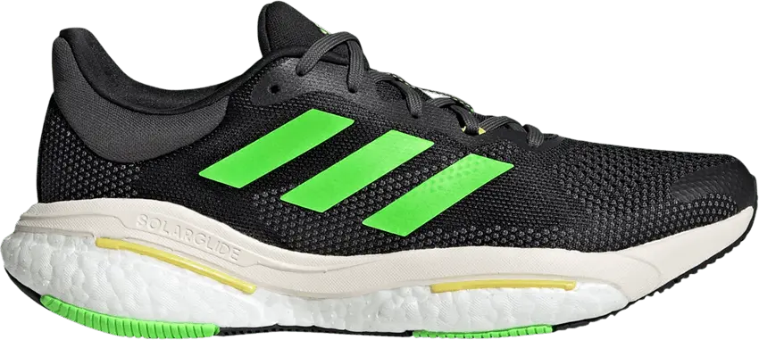  Adidas SolarGlide 5 &#039;Black Solar Green&#039;