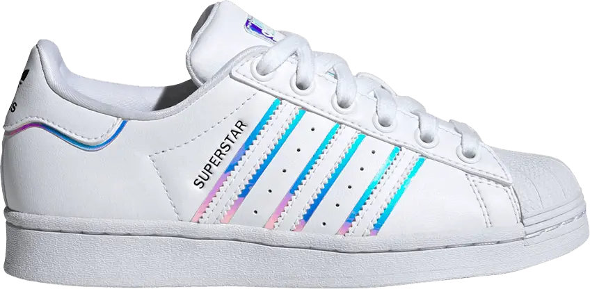  Adidas Superstar Big Kid &#039;Iridescent&#039;