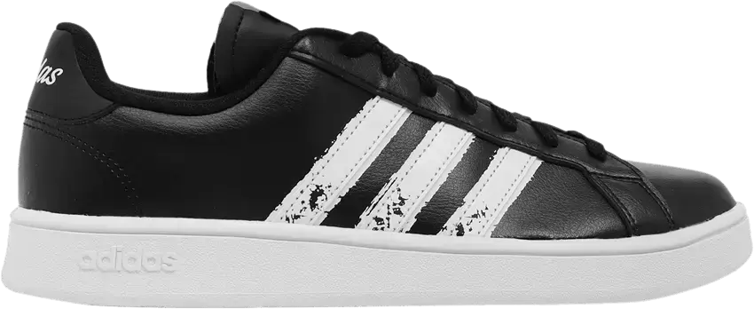  Adidas Grand Court Base Beyond &#039;Black White&#039;