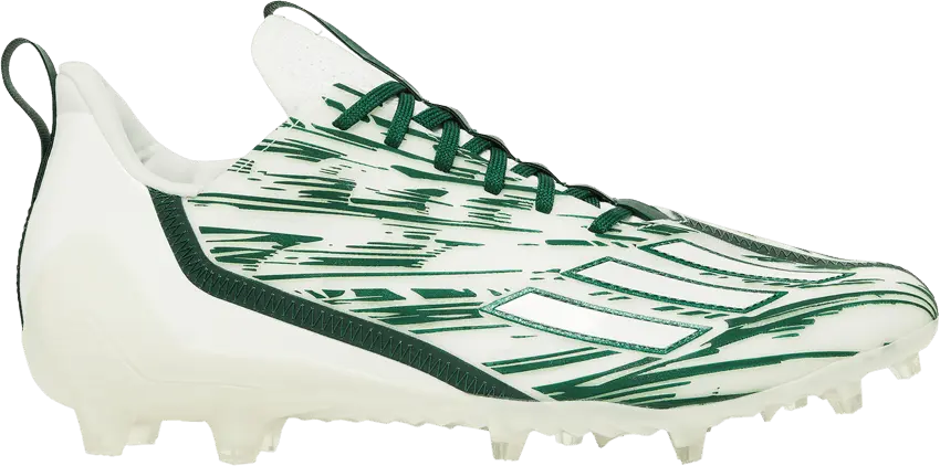  Adidas Adizero Cleats &#039;White Dark Green&#039;