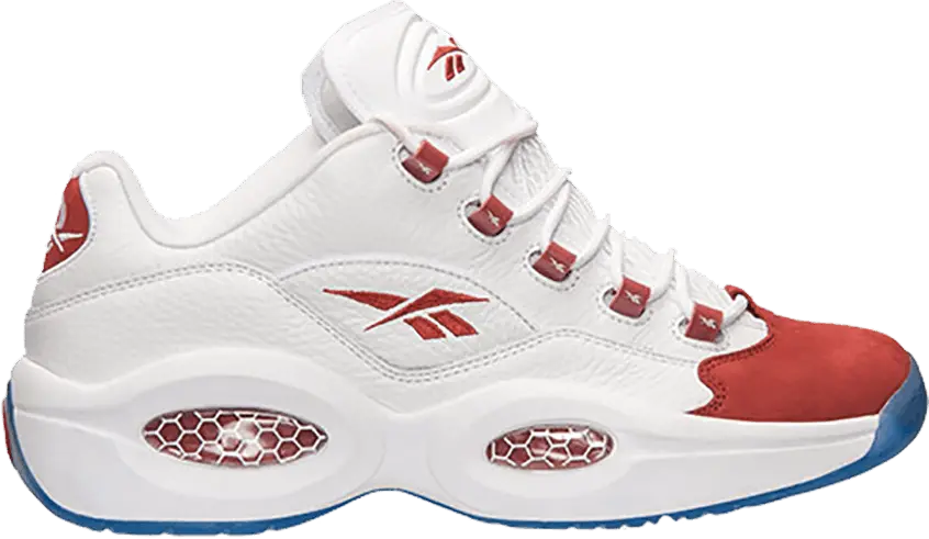 Reebok Question Low White Red Ice