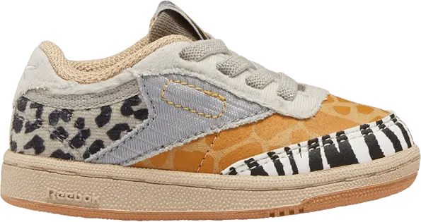  Reebok National Geographic x Club C Toddler &#039;Animal Print&#039;