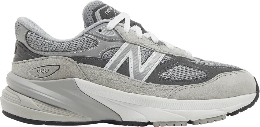  New Balance 990v6 Big Kid &#039;Castlerock&#039;