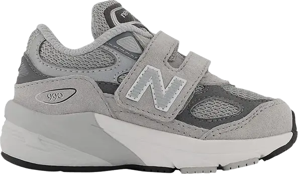  New Balance 990v6 Hook &amp; Loop Toddler &#039;Castlerock&#039;