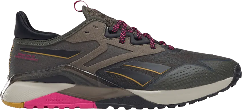  Reebok Wmns Nano X2 TR Adventure &#039;Army Green Proud Pink&#039;