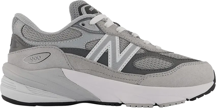  New Balance 990v6 Little Kid &#039;Castlerock&#039;