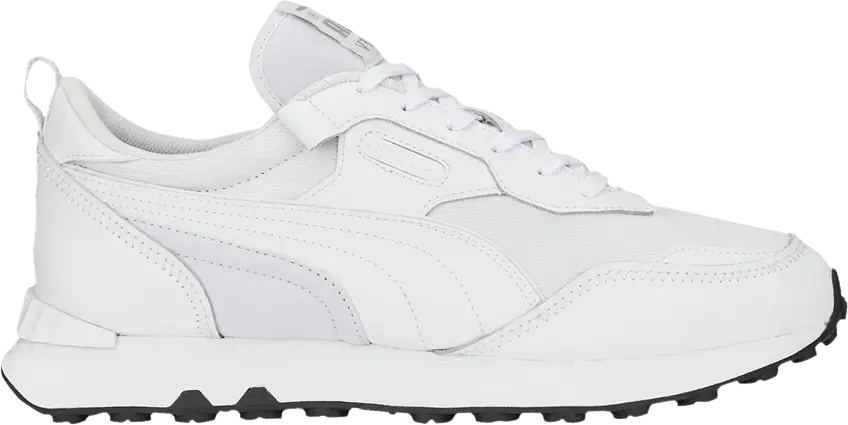  Puma Rider FV Leather &#039;White Black&#039;