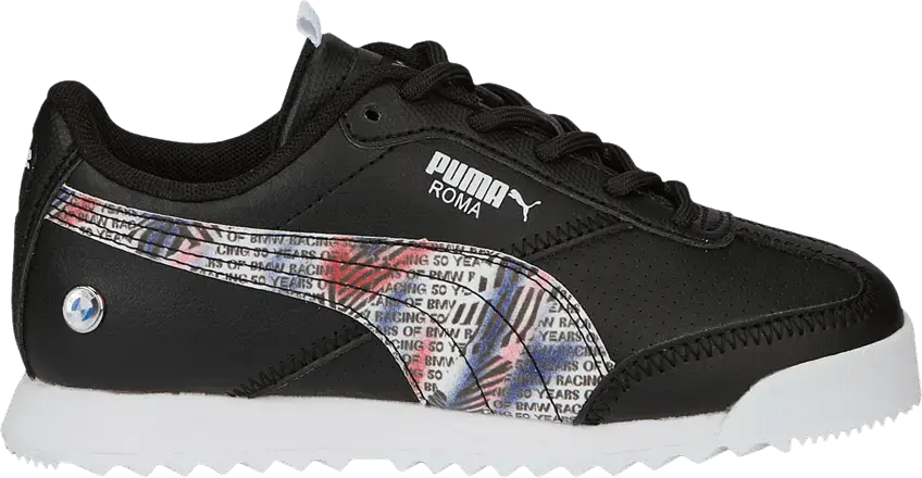  Puma BMW Motorsport x Roma Via Little Kid &#039;50th Anniversary - Black&#039;