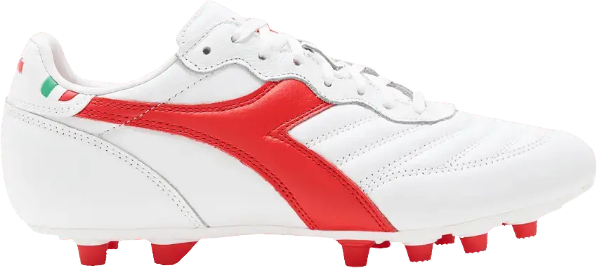 Diadora Brasil LT+ MDPU &#039;White Milano Red&#039;