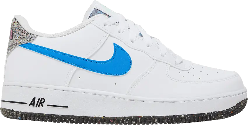  Nike Air Force 1 Low Next Nature White Light Photo Blue (GS)