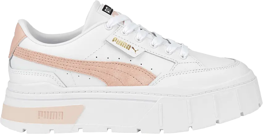  Puma Mayze Stack Puma White Rose Quartz (Women&#039;s)