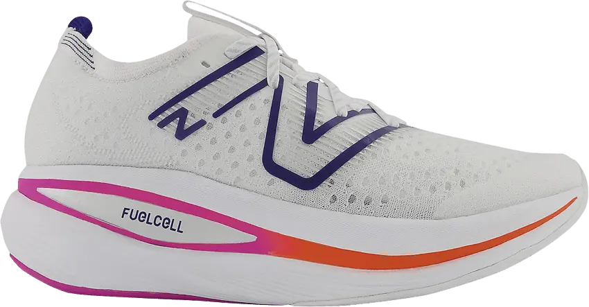  New Balance FuelCell SuperComp White Pink Orange