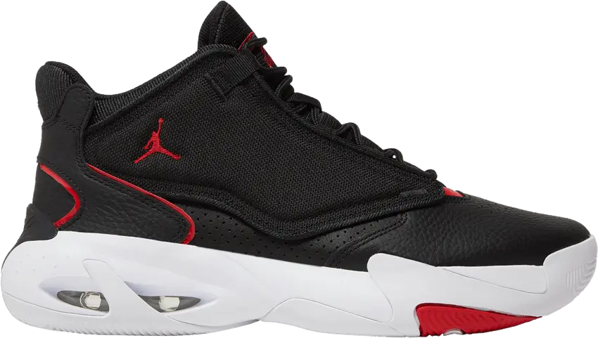  Jordan Max Aura 4 Black University Red