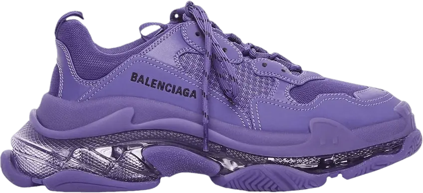  Balenciaga Triple S Sneaker &#039;Clear Sole - Purple&#039;