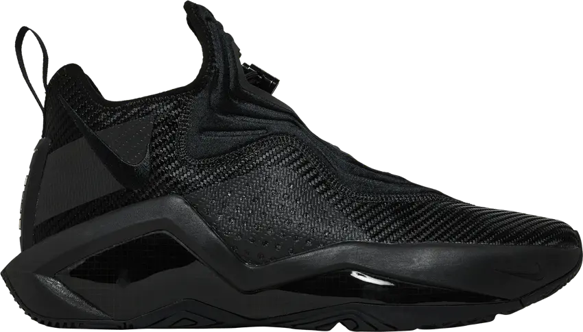  Nike LeBron Soldier 14 Black Metallic Grey