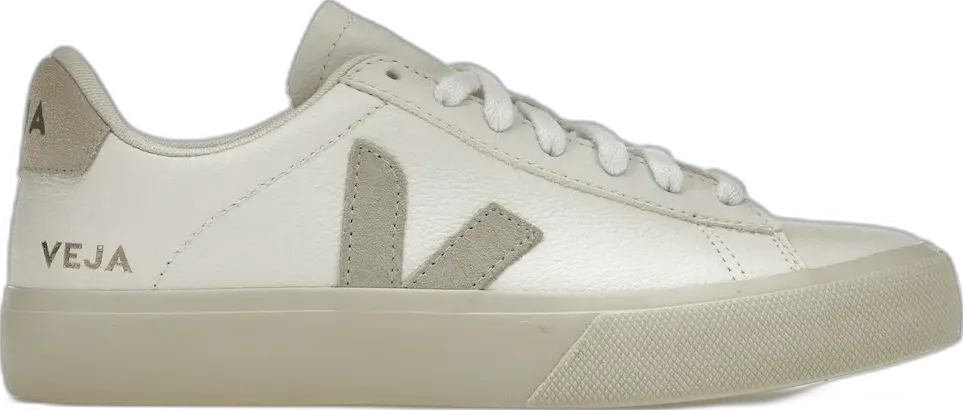  Veja Campo Low Chromefree Leather White Natural (Women&#039;s)