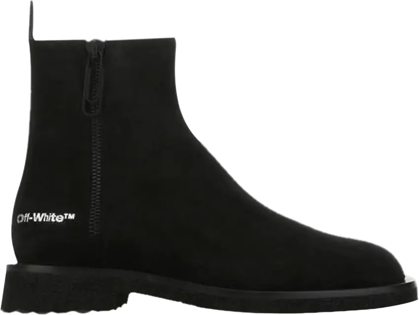  Off-White Sponge Ankle Boot &#039;Black&#039;