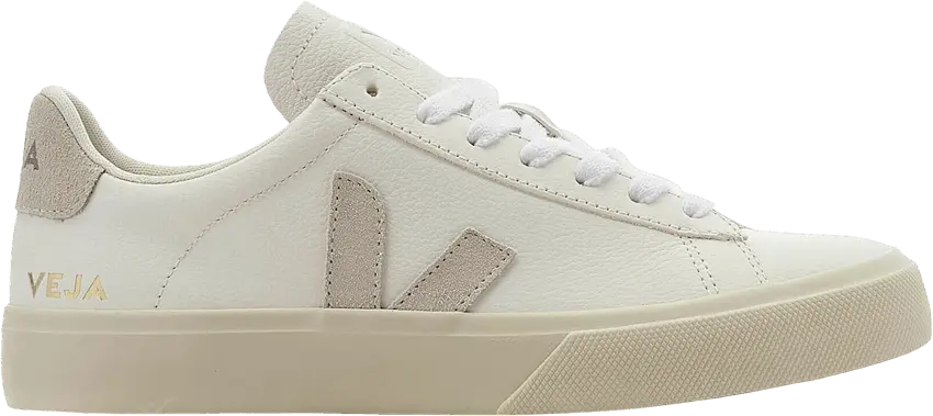  Veja Wmns Campo Chromefree Leather &#039;White Natural&#039;