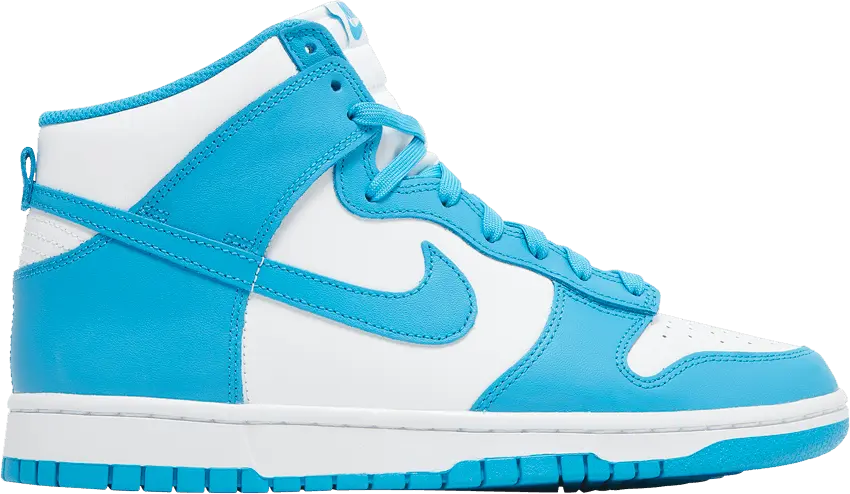  Nike Dunk High Retro Laser Blue