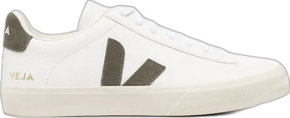 Veja Campo Low Chromefree Leather White Kaki