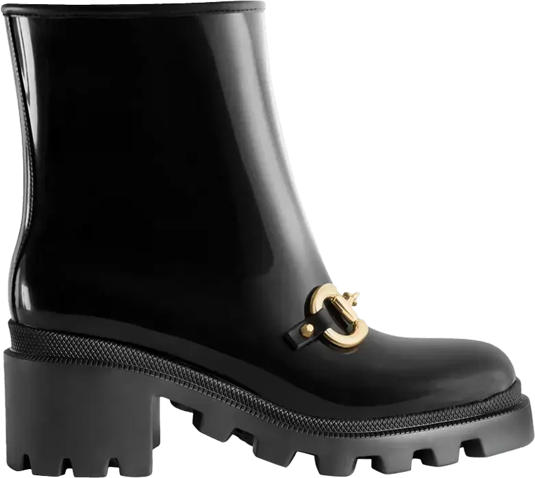  Gucci Wmns Horsebit Ankle Boot &#039;Black&#039;