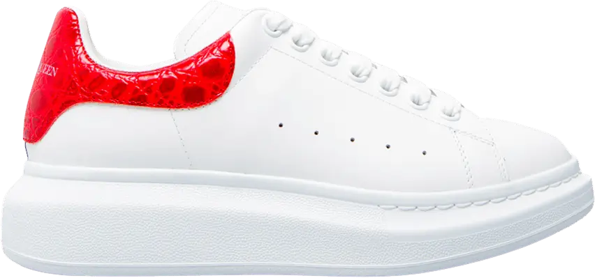  Alexander Mcqueen Alexander McQueen Oversized Sneaker &#039;Red Crocodile&#039;