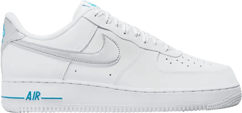  Nike Air Force 1 Low &#039;07 White Laser Blue