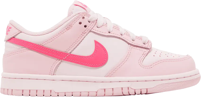  Nike Dunk Low Triple Pink (GS)