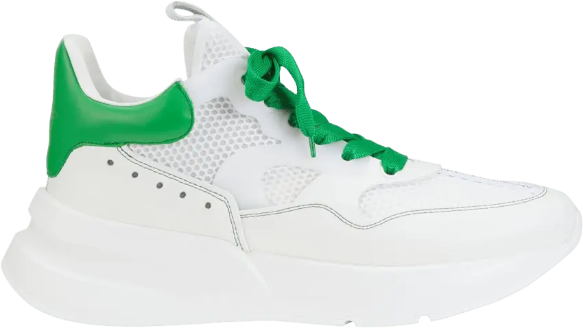  Alexander Mcqueen Alexander McQueen Oversized Runner &#039;White Green&#039;