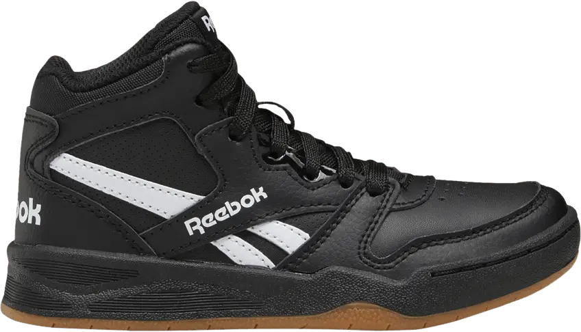 Reebok BB4500 Court Little Kid &#039;Black White Gum&#039;