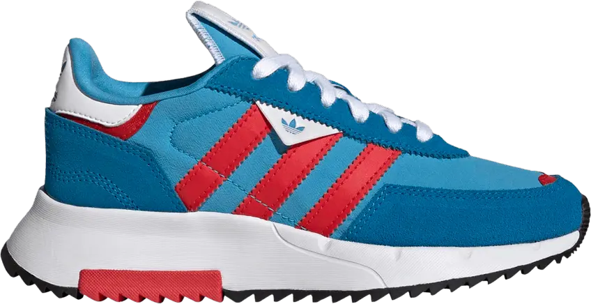  Adidas Retropy F2 Big Kid &#039;App Sky Rush Vivid Red&#039;