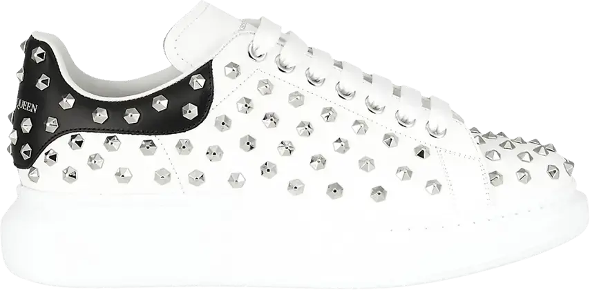  Alexander Mcqueen Alexander McQueen Oversized Sneaker &#039;White Black Studded&#039;