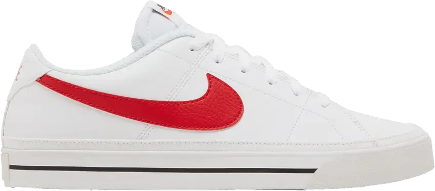  Nike Court Legacy Next Nature White University Red