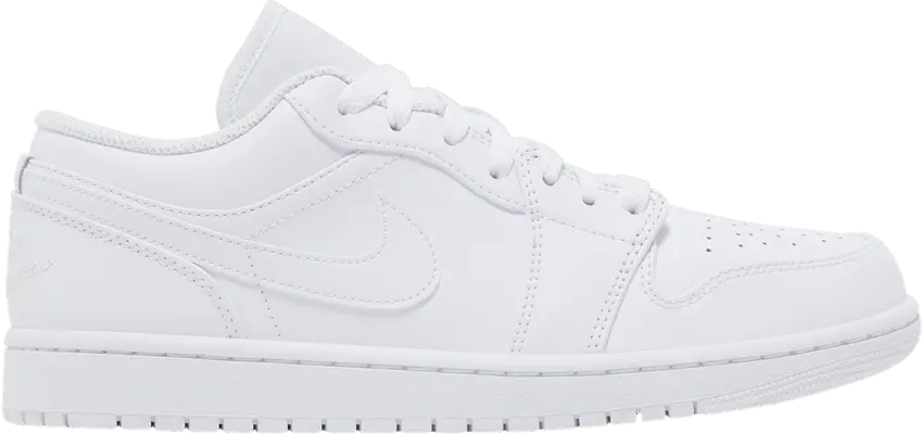  Jordan 1 Low Triple White (2022)