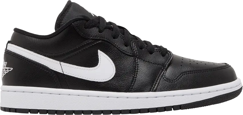  Jordan 1 Low Black White (2022) (Women&#039;s)