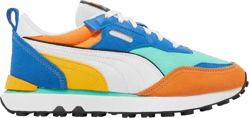  Puma Rider FV Jr &#039;Future Vintage - Biscay Green Orange&#039;