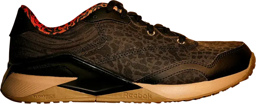 Reebok National Geographic x Nano X2 Grow &#039;Animal Print - Black&#039;