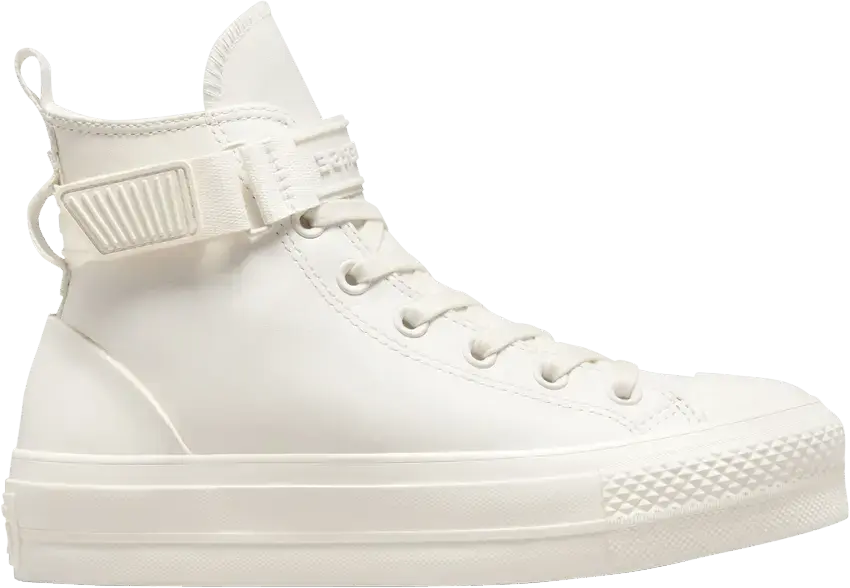  Converse Wmns Chuck Taylor All Star Lift Platform Hike High &#039;Vintage White&#039;