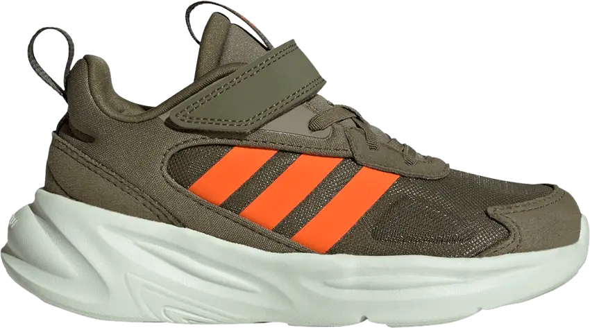 Adidas Ozelle J &#039;Focus Olive Impact Orange&#039;