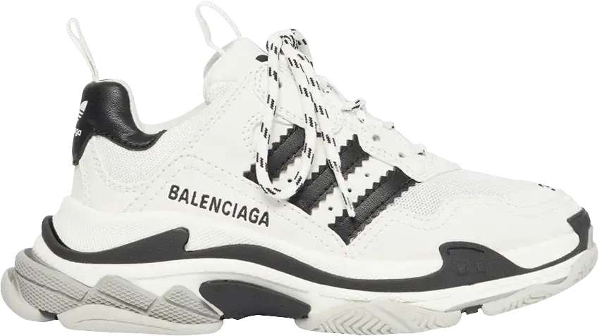  Adidas x Balenciaga Triple S Sneaker Kids &#039;White&#039;