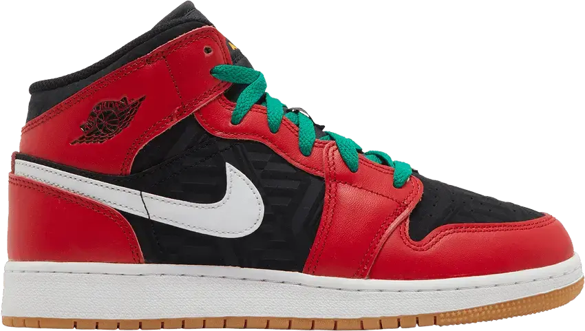  Jordan 1 Mid SE Christmas (GS)