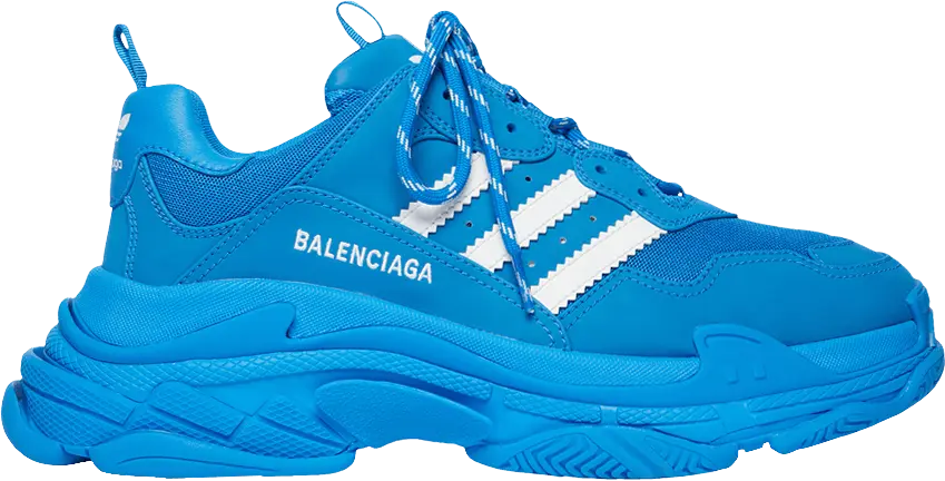  Adidas x Balenciaga Wmns Triple S Sneaker &#039;Blue&#039;