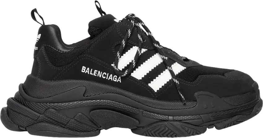  Adidas x Balenciaga Triple S Sneaker &#039;Black&#039;