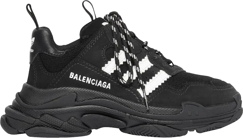  Adidas x Balenciaga Triple S Sneaker Kids &#039;Black&#039;