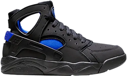  Nike Air Flight Huarache GS &#039;Black Lyon Blue&#039;