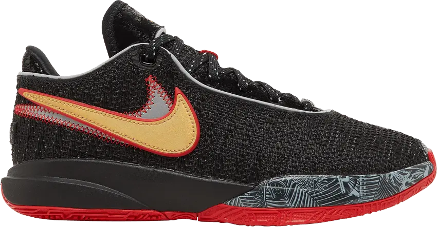  Nike LeBron 20 Black University Red (GS)